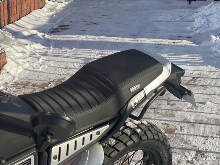Мотоцикл Avantis City 250 (scrambler черный )