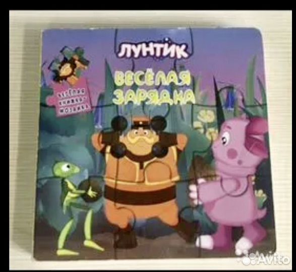 Пазлы Свинка Пэппа,Лунтик и др