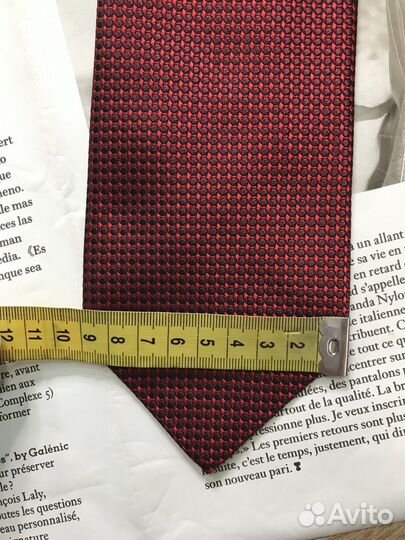 Галстук мужской Gucci винно-красный