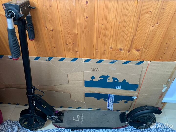 Электросамокат kugoo s3 pro