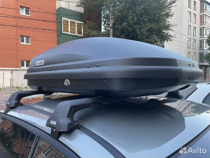 Оригинальный авто бокс на крышу Renault