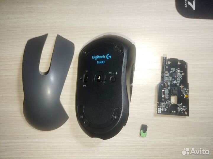 Корпус и колёсико мыши Logitech g603