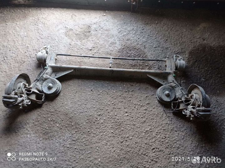 Балка задняя пассат б5