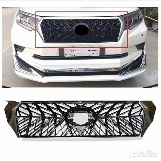 Prado 150 2017+ Решетка радиатора TRD H5EV3