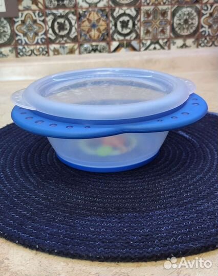 Тарелка детская глубокая, nuk, новая