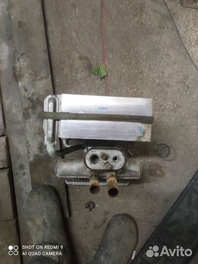 Радиатор кондиционера и печки шевроле ланос