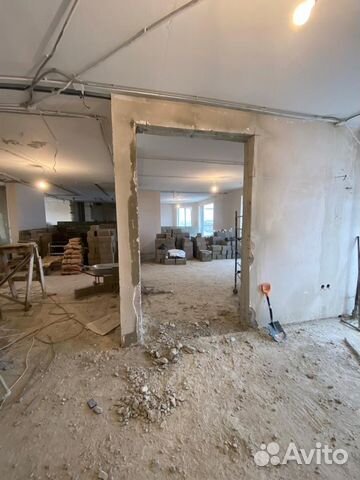 Демонтаж снос перегородок стен расширение проемов