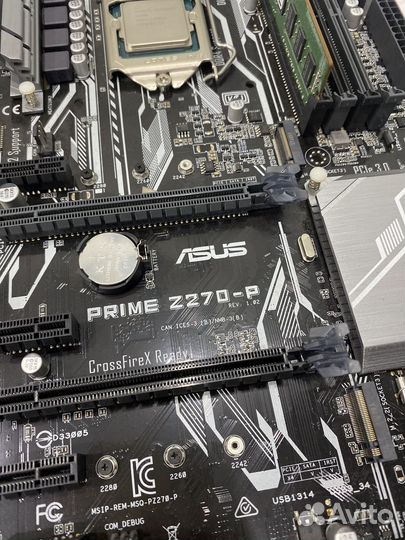 Комплект материнская плата и процессор