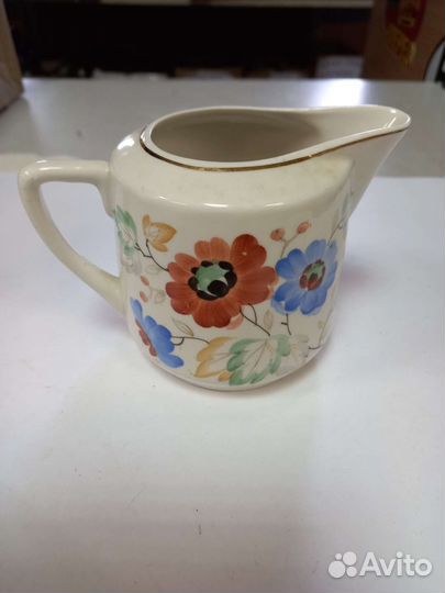 Сервиз Песочное Полевые цветы 1958г элементы