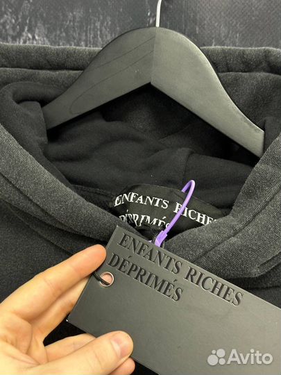 Худи ERD Pornographie Серый