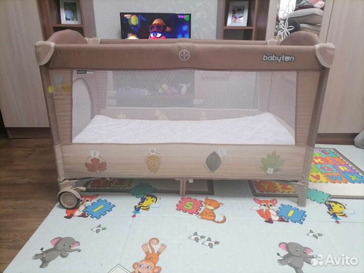 Манеж-кровать babyton dreamy