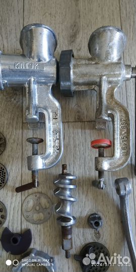 Запчасти для мясорубки советской из СССР