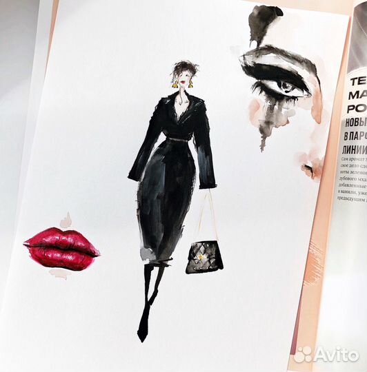 Интерьерные картины, иллюстрации