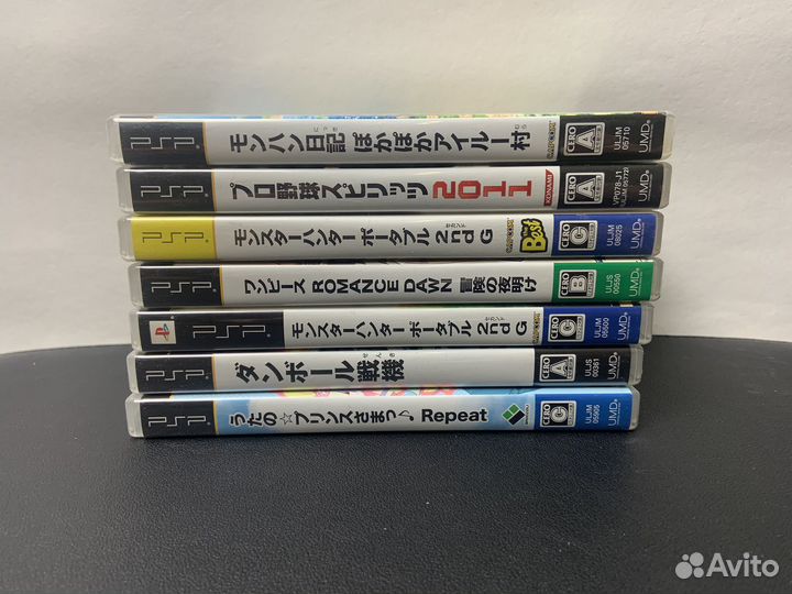 Игры на PSP (japan) без мануалов