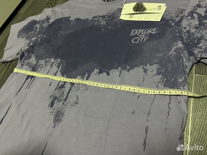 Новая футболка 146 на мальчика оверсайз
