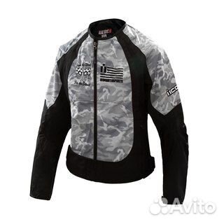 Куртка Icon Merc 3 серо-черная (XL)