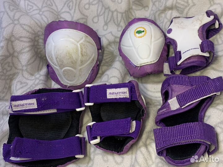 Роликовые коньки детские reaction раздвижные