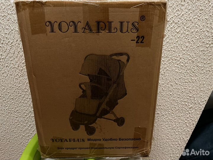 Прогулочная коляска yoya plus
