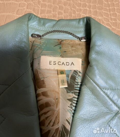Куртка женская escada оригинал кожаная