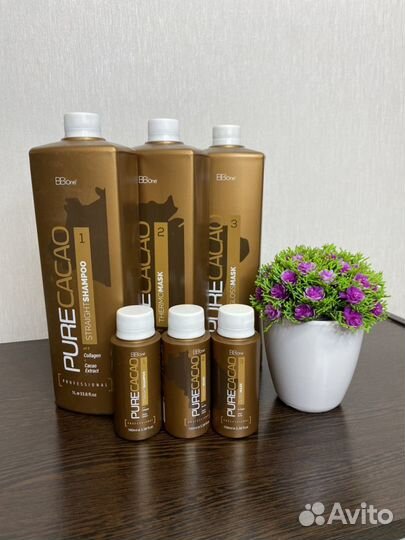 Всё для кератинового выпрямления