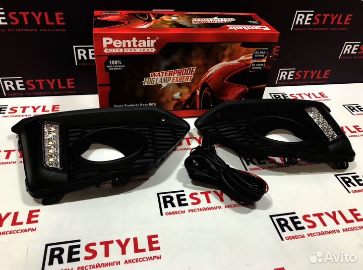 Ободки туманок Honda Fit