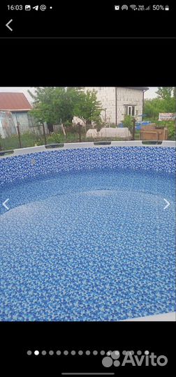 Бассейн 366х122 с песочным фильтром