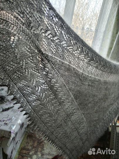 Вязаная косынка