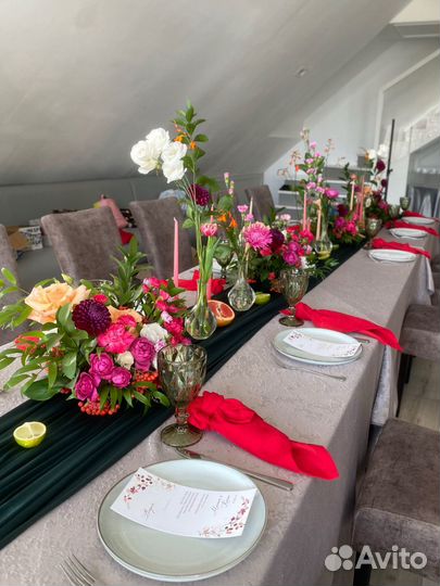 Декор свадеб мероприятий пространств