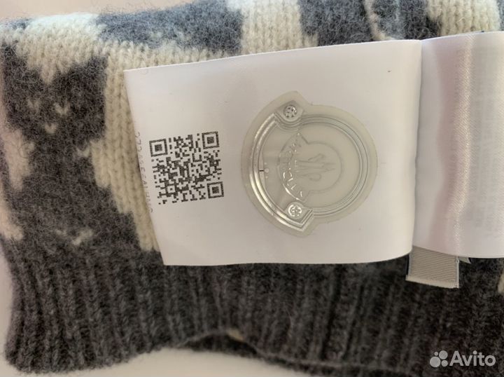 Шапка Moncler Монклер оригинал из шерсти