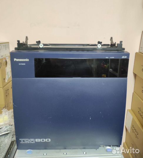 Шасси Атс Panasonic KX-TDA600 + платы доп
