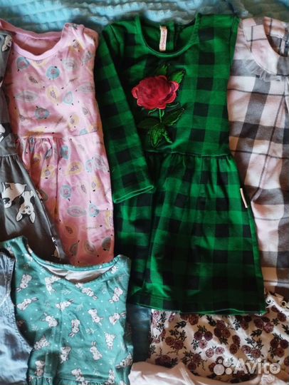 Вещи пакетом для девочки 98