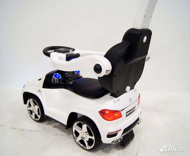 Детский толокар Mercedes-Benz GL63 белый
