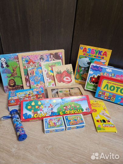 Настольные развивающие игры для детей