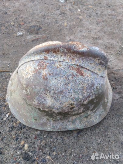 Старинный шлем пожарника