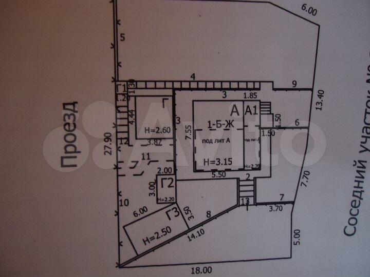 Дом 76,7 м² на участке 5 сот.