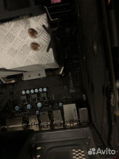 Комплект ryzen 3 2200g + msi a320m-pro + 16gb озу