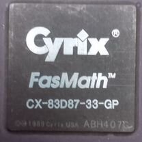 Cyrix FasMath CX-83D87-33-GP