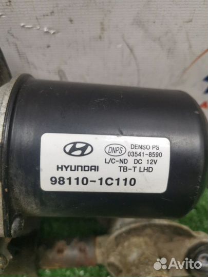 Мотор дворников Hyundai Getz хетчбек 3 двери 1.4