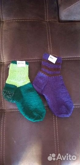 Вязаные носки