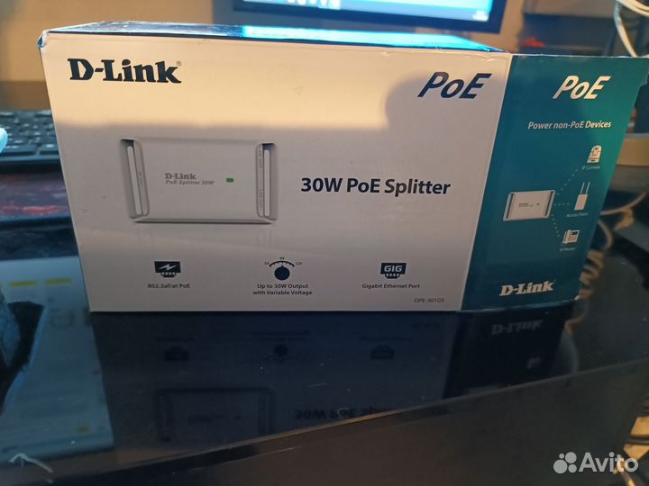 D-Link Гигабитный Poe преобразователь