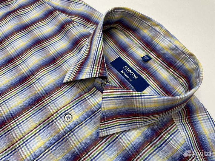 Рубашка мужская Eterna оригинал 2XL(45/46)
