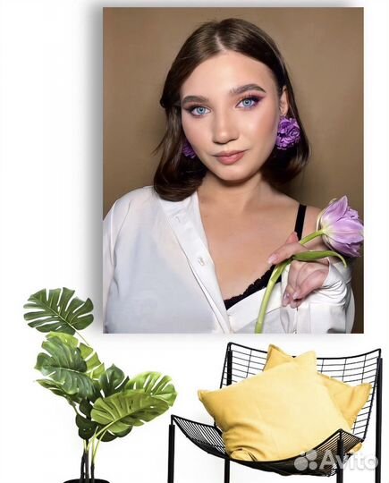 Печать фото на холсте, дримарт