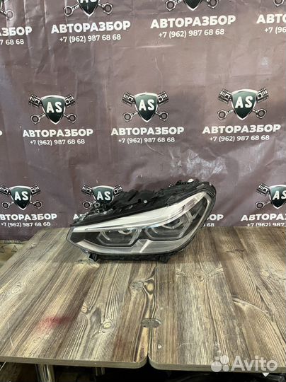 Bmw x4 g02 фара Адаптив лэд передняя левая