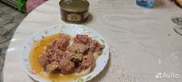 Тушенка свиная, свинина тушёная Гост высший сорт