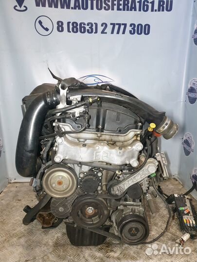 5F02 двигатель c навесным. Peugeot Сitrоеn