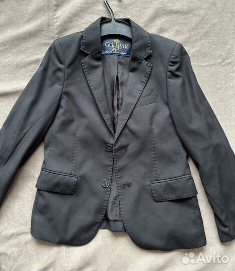Пиджак на мальчика 140