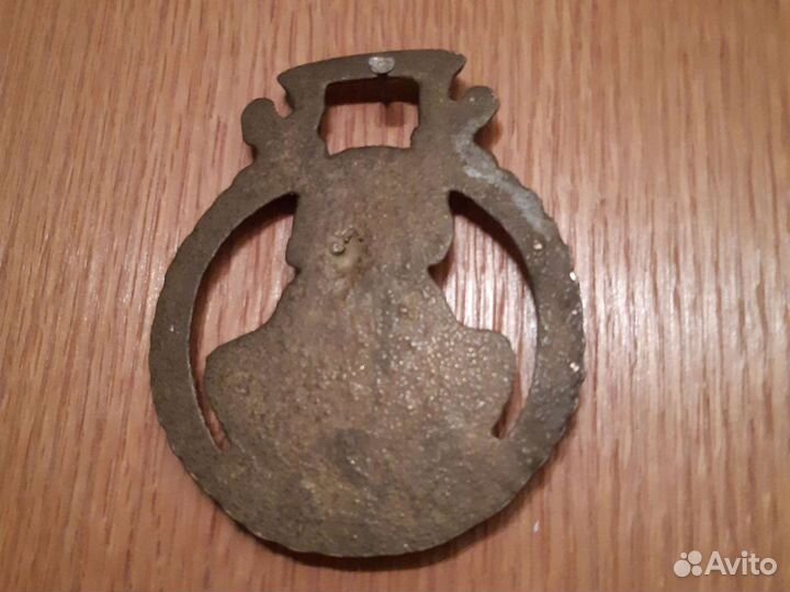 Фигура металлическая старинная 1805 г