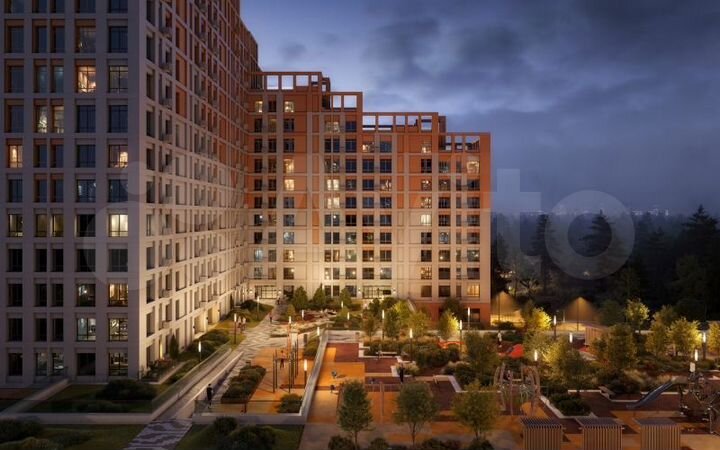 2-к. квартира, 70,7 м², 7/28 эт.