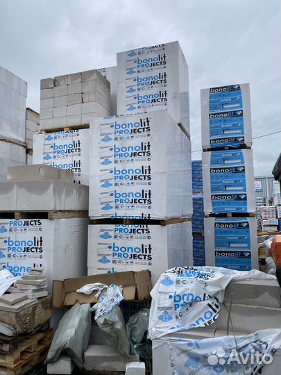 Газоблок Бонолит d500