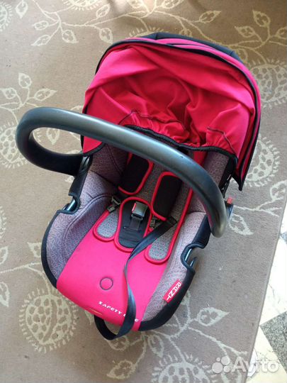 Люлька автомобильная переноска для новорожденных